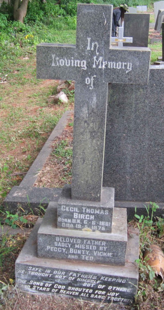 BIRCH Cecil Thomas 1881-1975