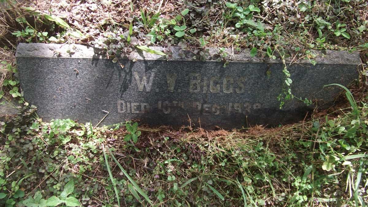 BIGGS W.V -1938