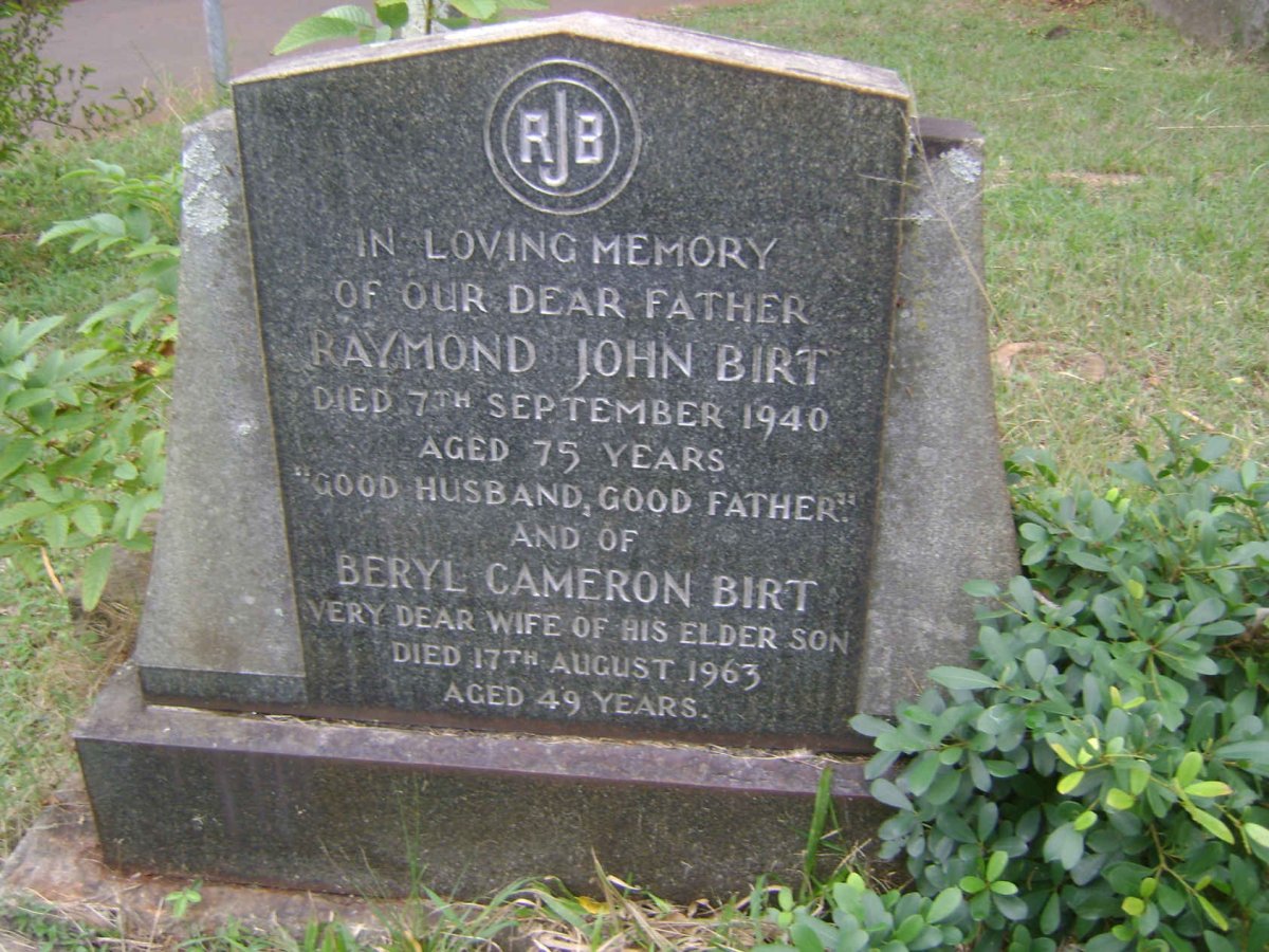 BIRT Raymond John -1940 :: BIRT Beryl Cameron -1963