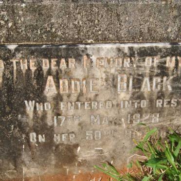 BLACK Addie -1928
