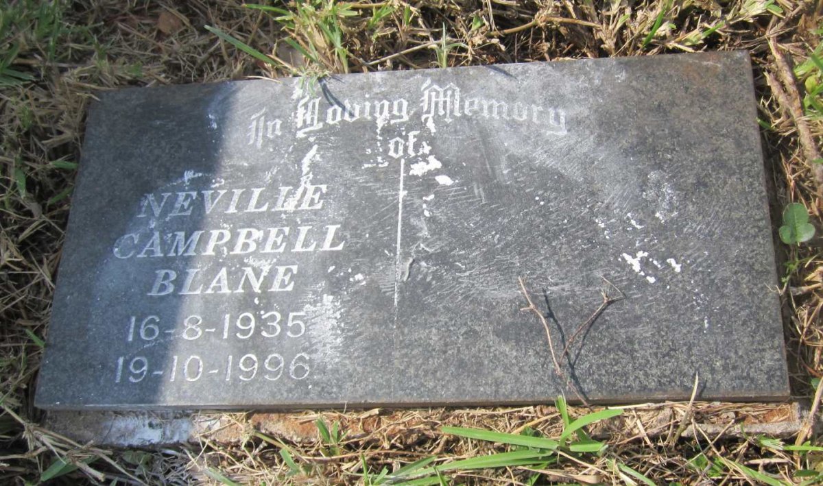 BLANE Neville Campbell 1935-1996