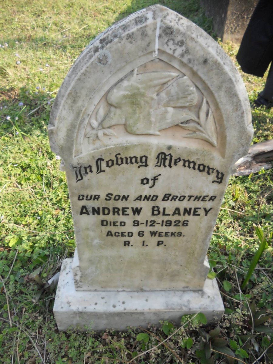 BLANEY Andrew -1926