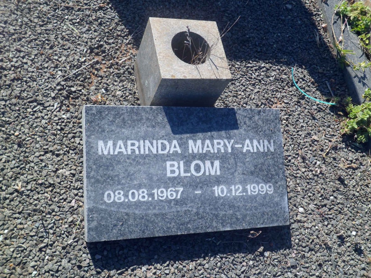 BLOM Marinda Mary-Ann 1967-1999