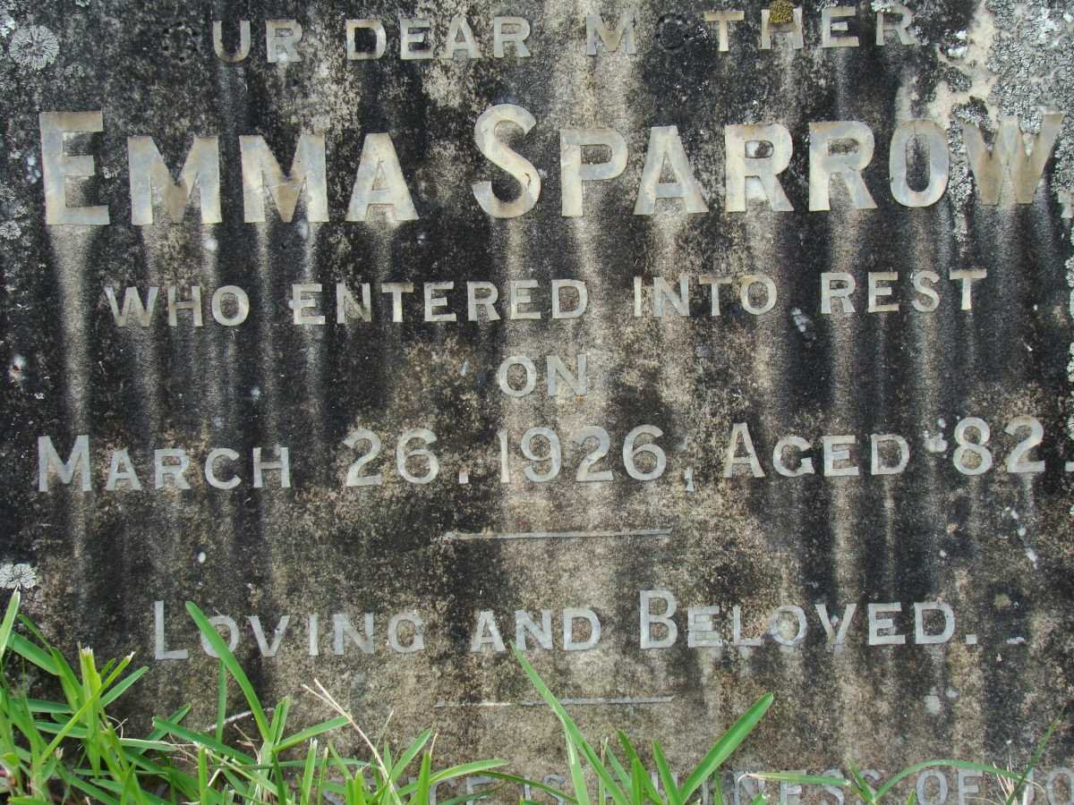 SPARROW Emma -1926