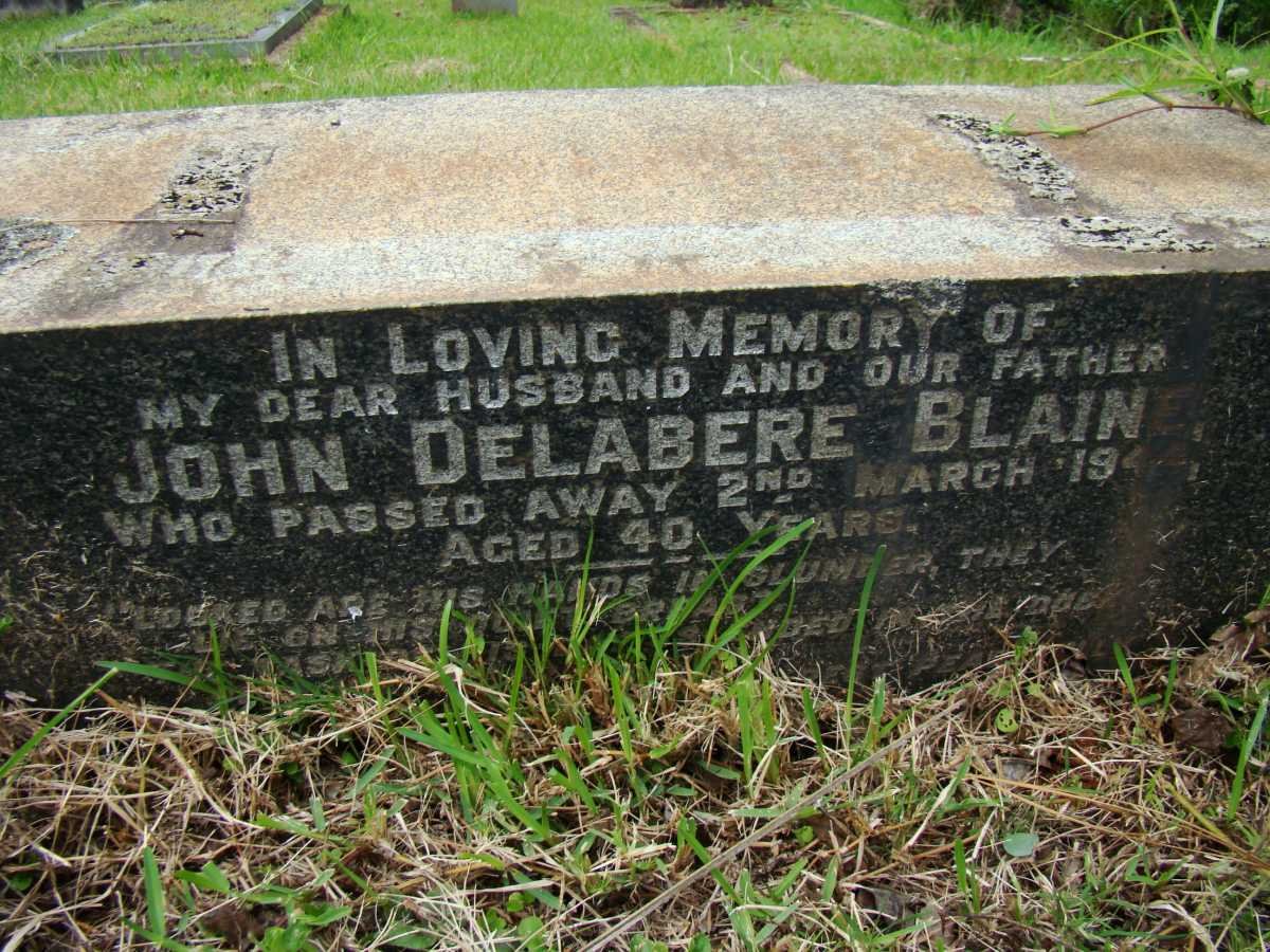 BLAINE John Delabere -1944