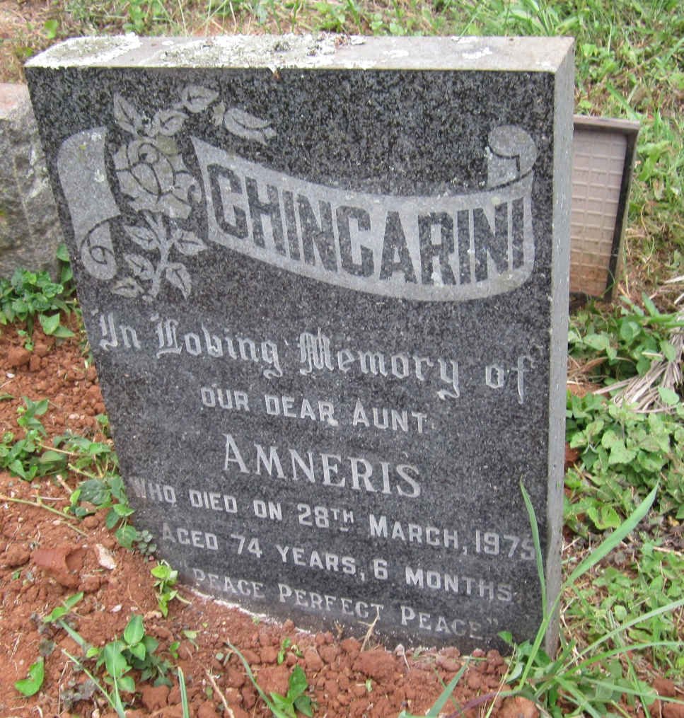 CHINCARINI Amneris -1975