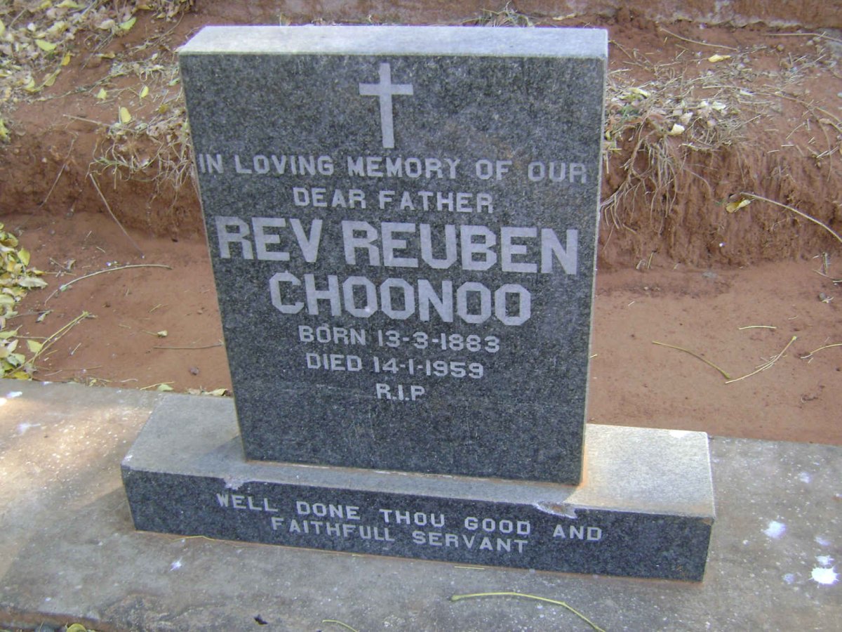CHOONOO Reuben 1883-1959