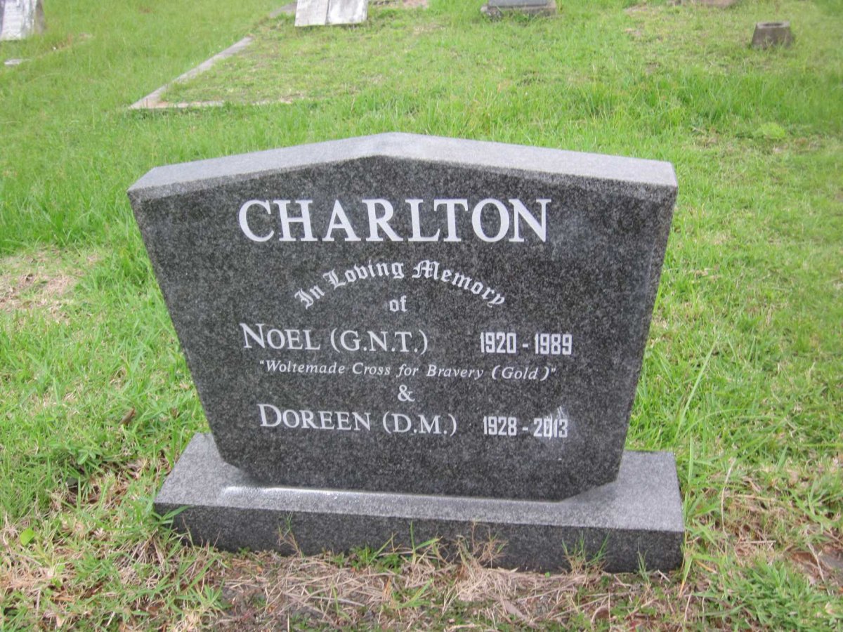CHARLTON G.N.T. 1920-1989 &amp; D.M. 1928-2013