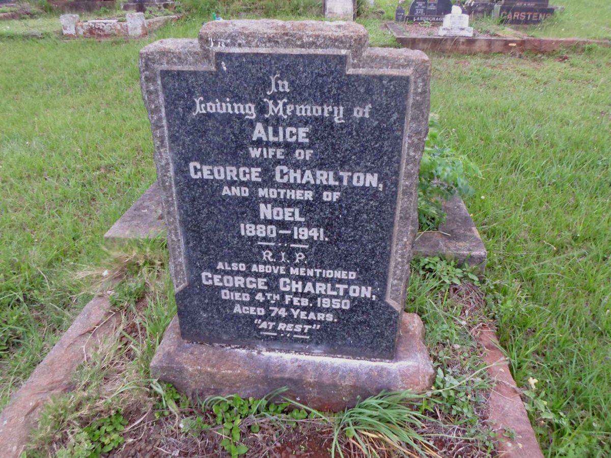 CHARLTON George -1950 &amp; Alice 1880-1941