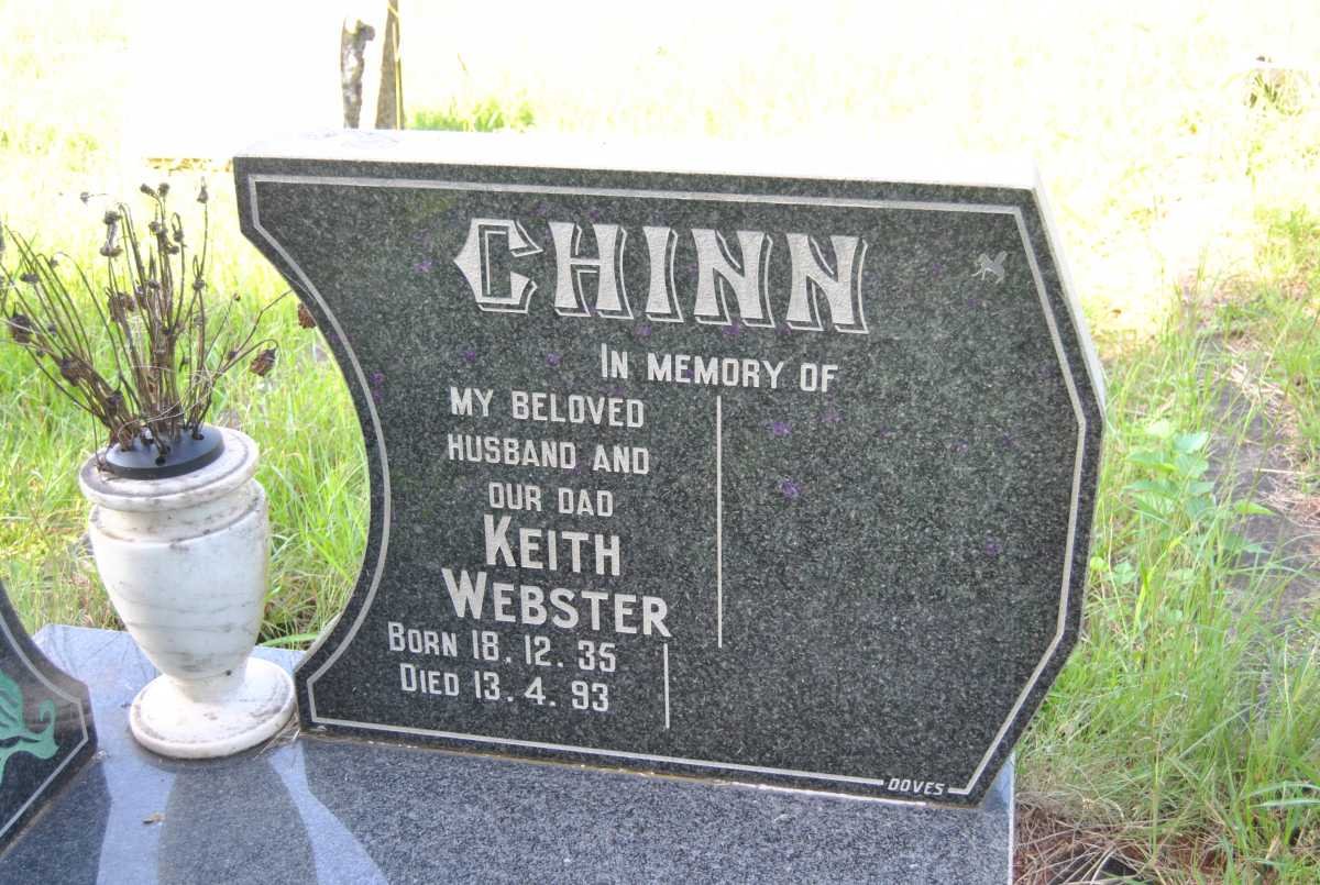 CHINN Keith Webster 1935-1993
