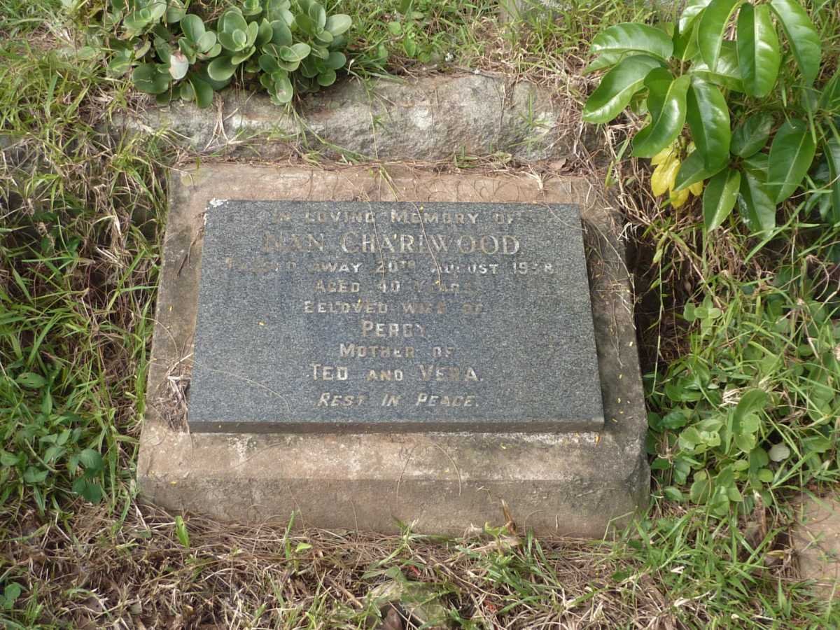 CHARLWOOD Nan -1938 :: BRUCE John Allan 1927-1991