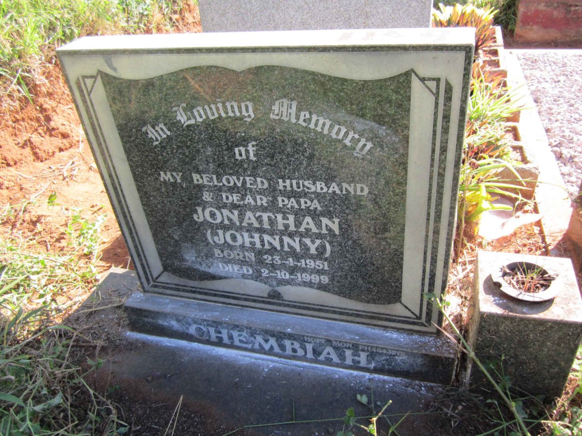 CHEMBIAH Jonathan 1951-1999
