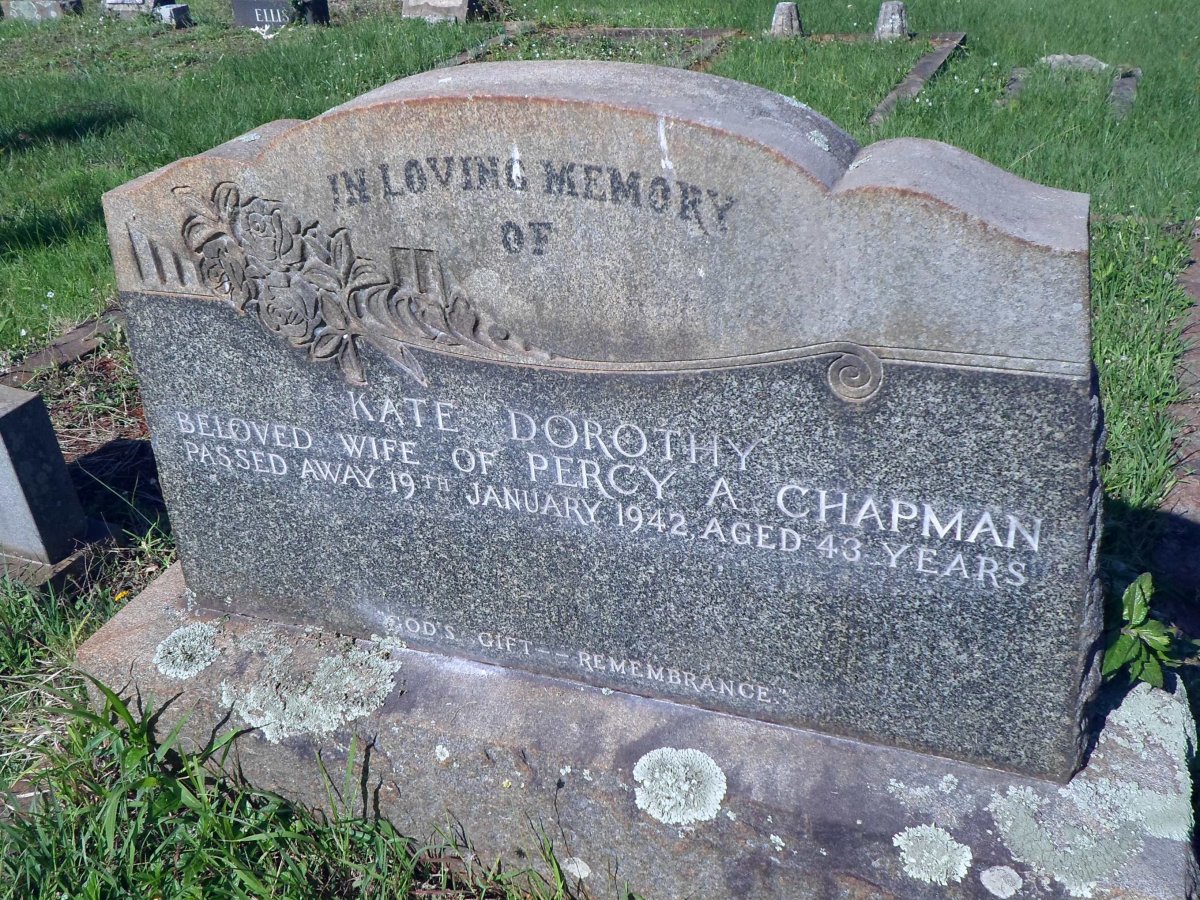 CHAPMAN Kate Dorothy -1942