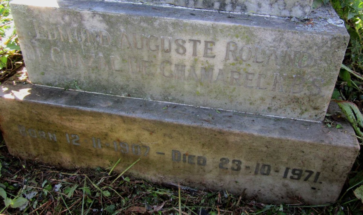 CHAMAREL Edmond Auguste Roland de Chazal, de 1907-1971
