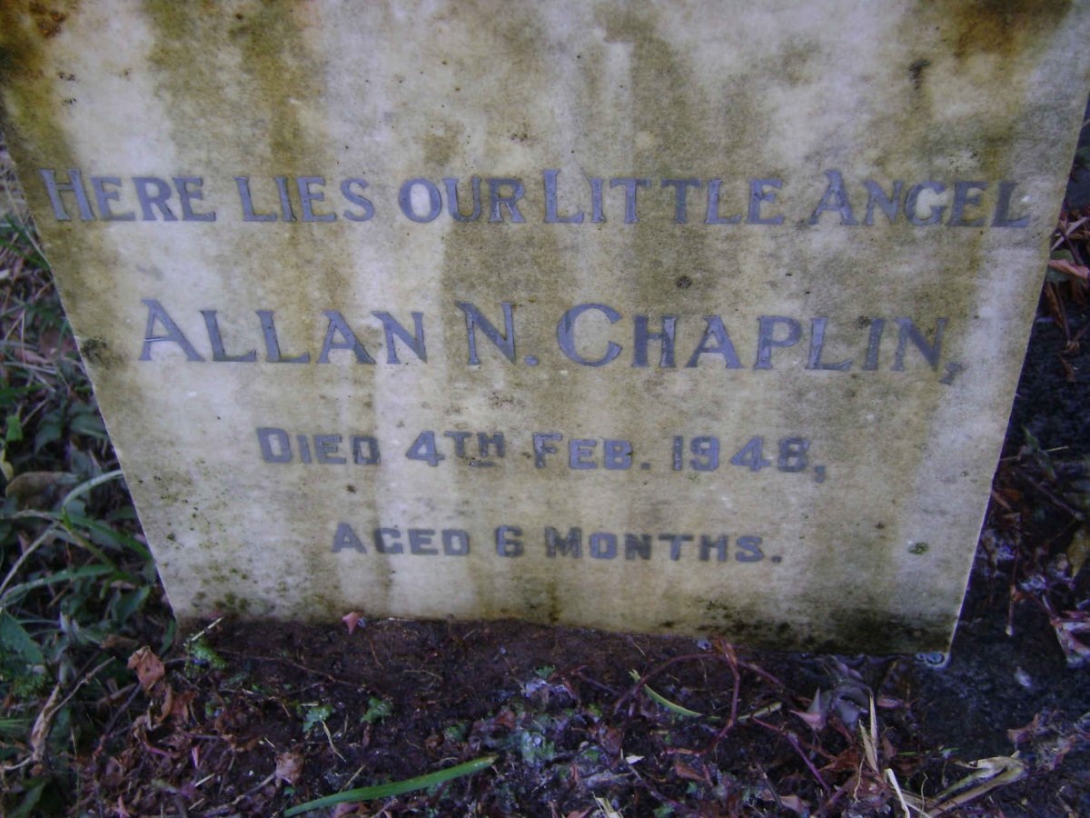 CHAPLIN Allan N. -1948