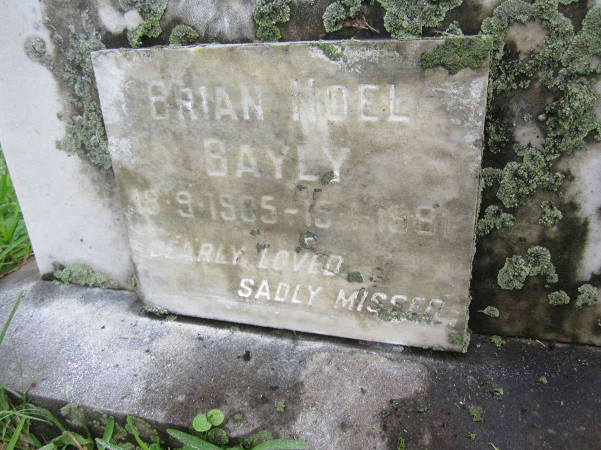 BAYLY Brian Noel 1905-1981