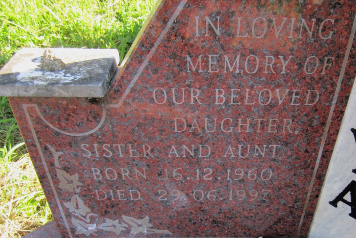 CHIYA Susan Phumzile 1960-1997