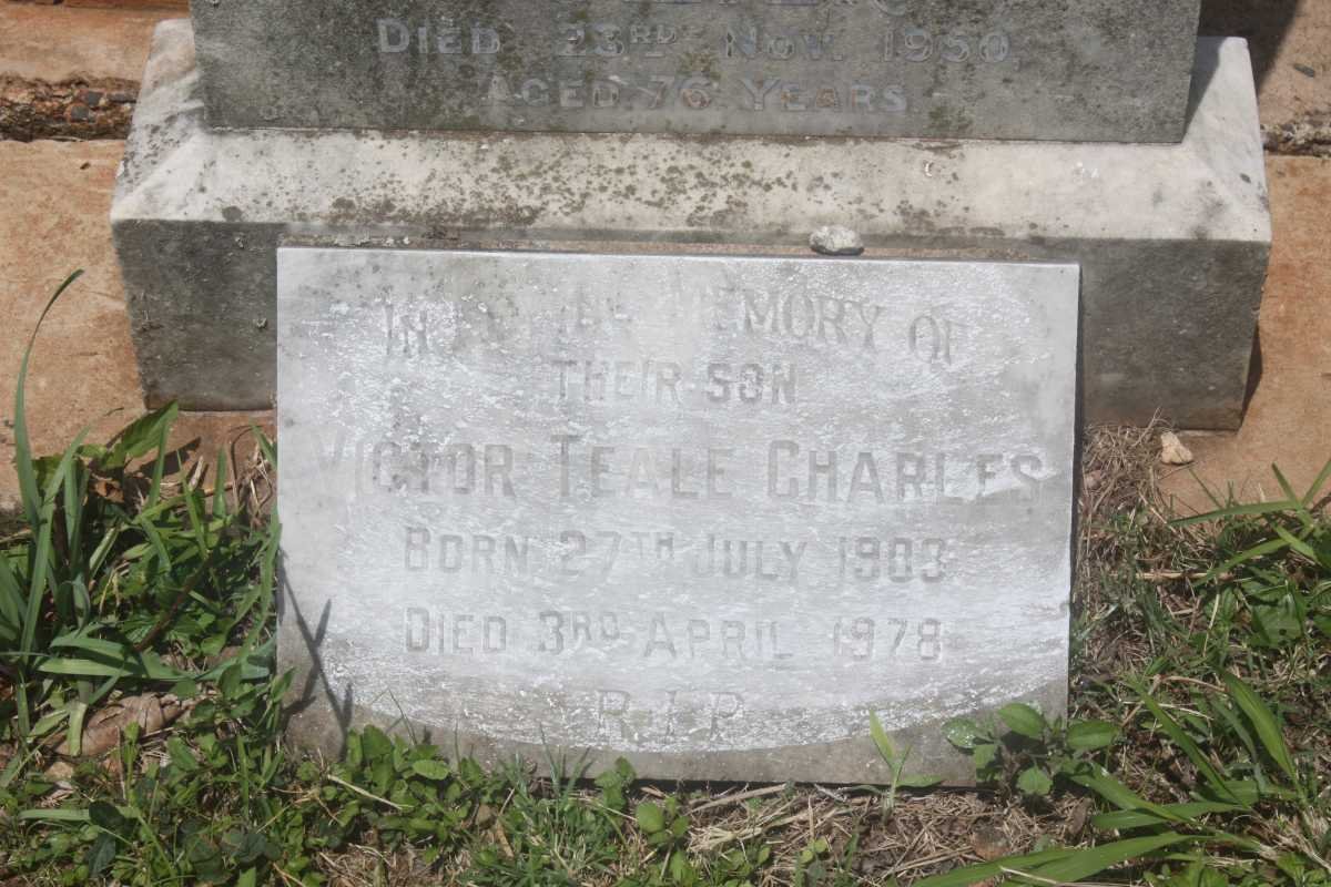 CHARLES Victor Teale 1903-1978