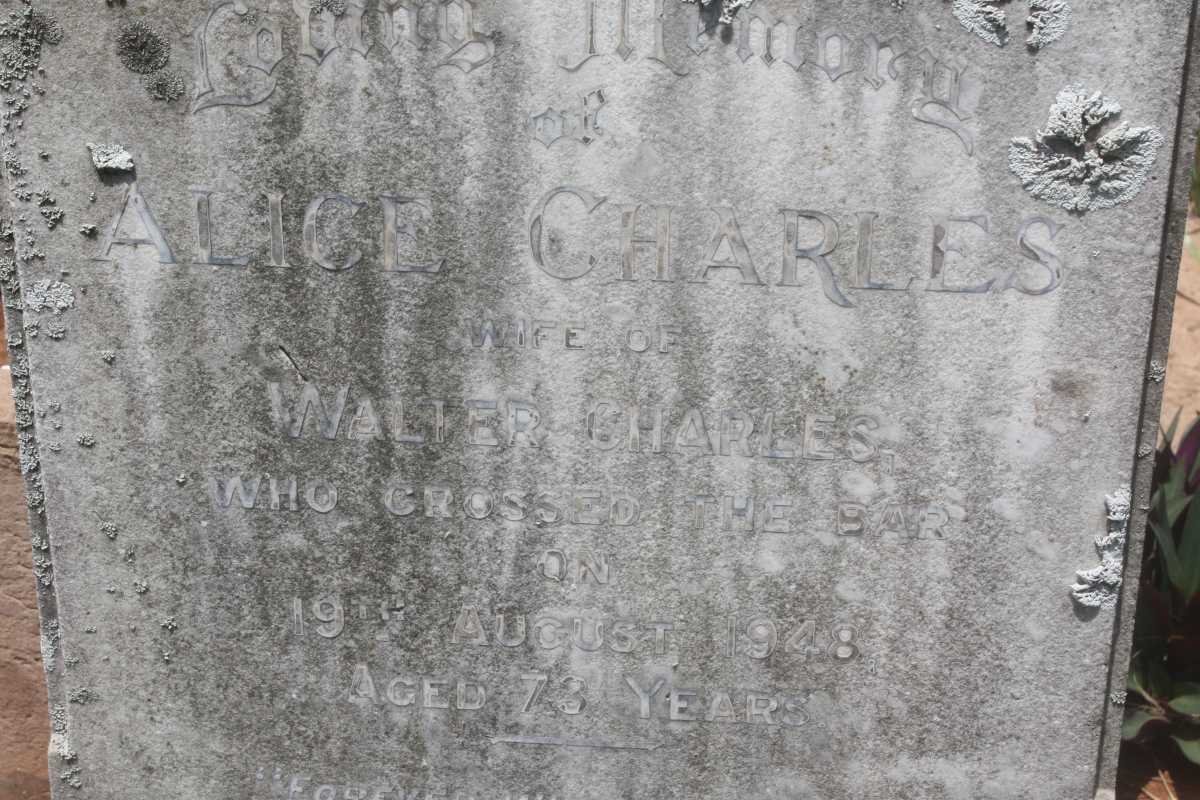 CHARLES Alice -1948