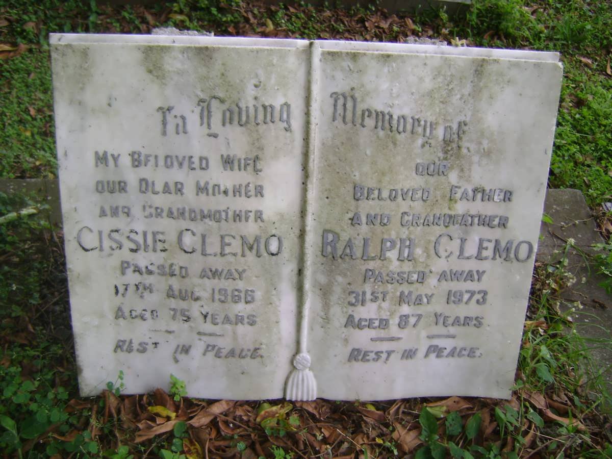 CLEMO Ralph -1973 &amp; Cissie -1966