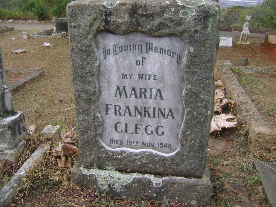 CLEGG Maria Frankina -1948
