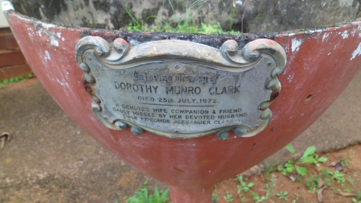 CLARK Dorothy Munro -1972