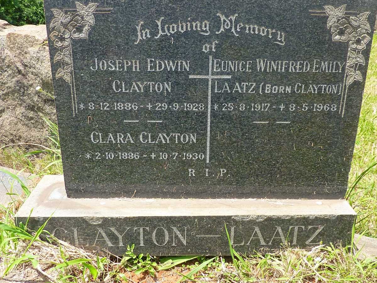 CLAYTON :: LAATZ