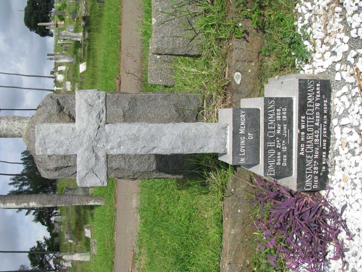 CLEMMANS Edmund H. 1868-1940 &amp; Constance Charlotte -1943