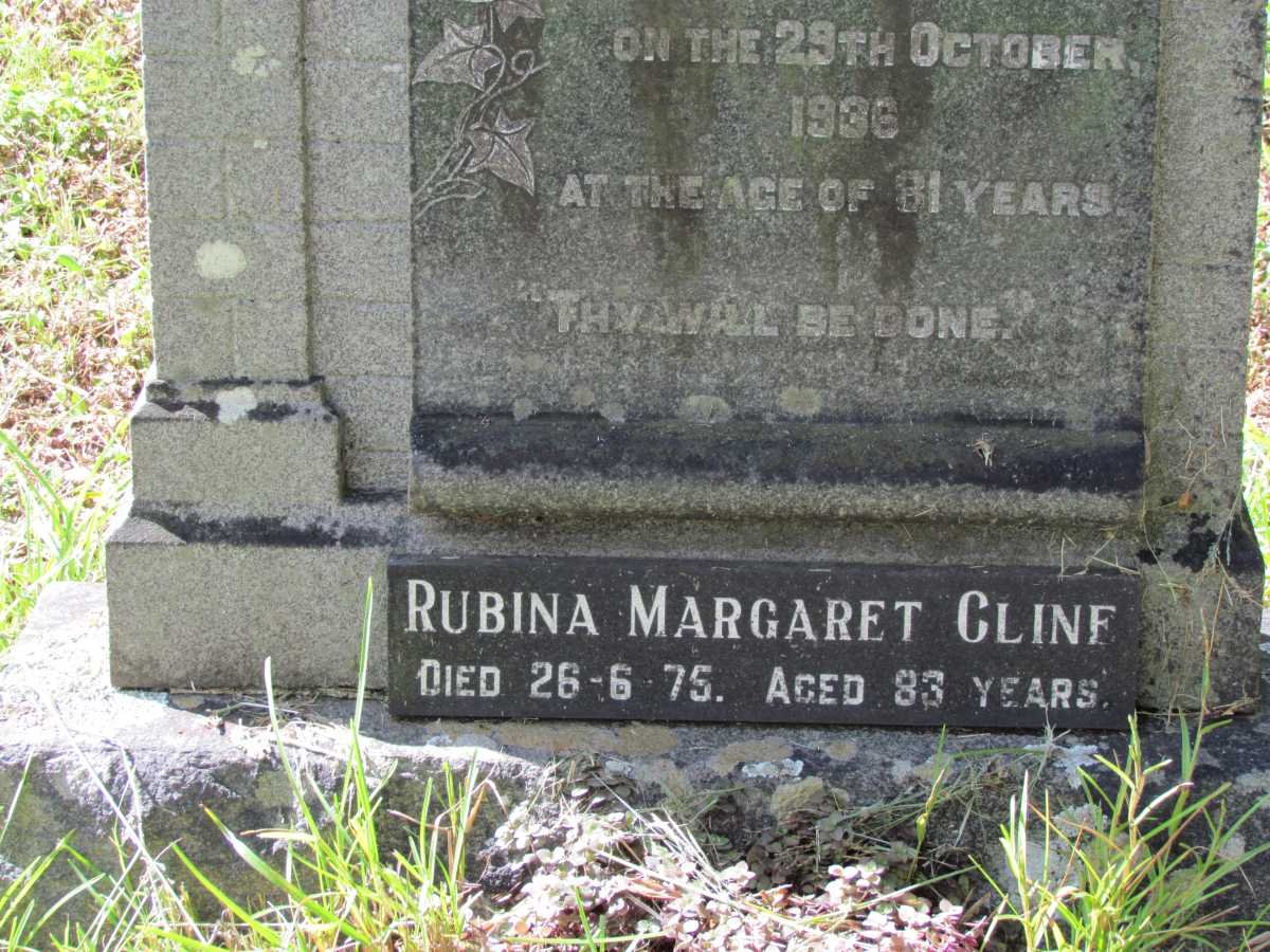 CLINE Rubina Margaret 1975