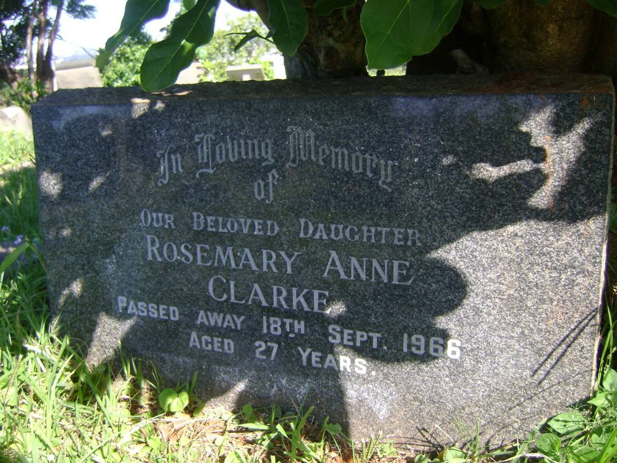 CLARKE Rosemary Anne -1966