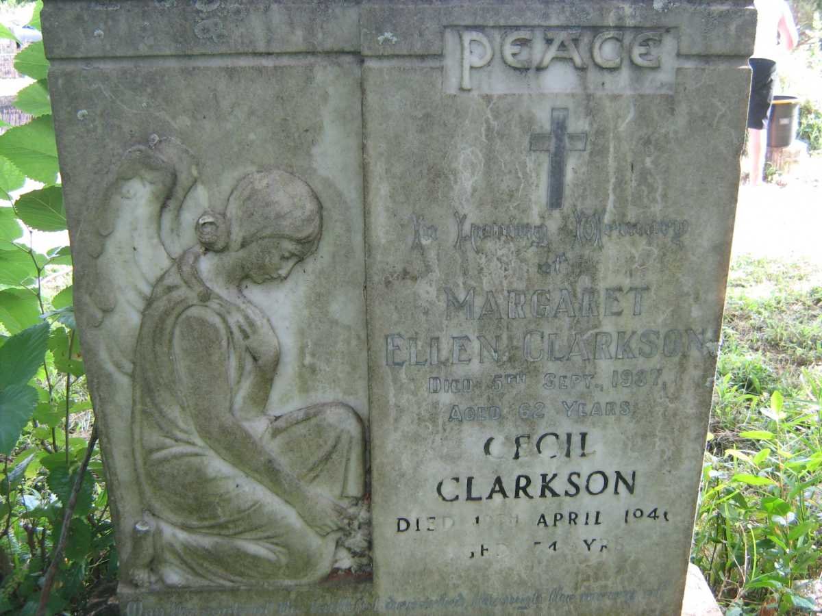 CLARKSON Cecil -1946 &amp; Margaret Ellen -1937