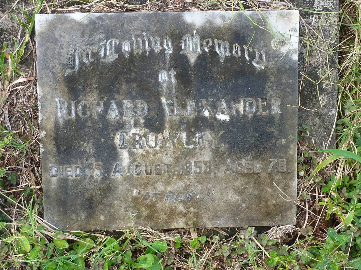 CROWLEY Richard Alexander -1953