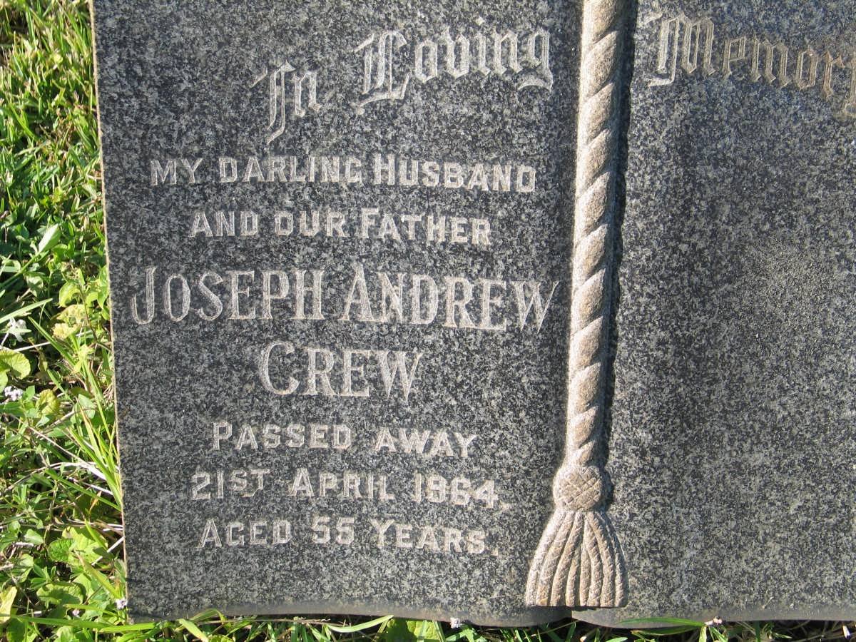CREW Joseph Andrew -1964
