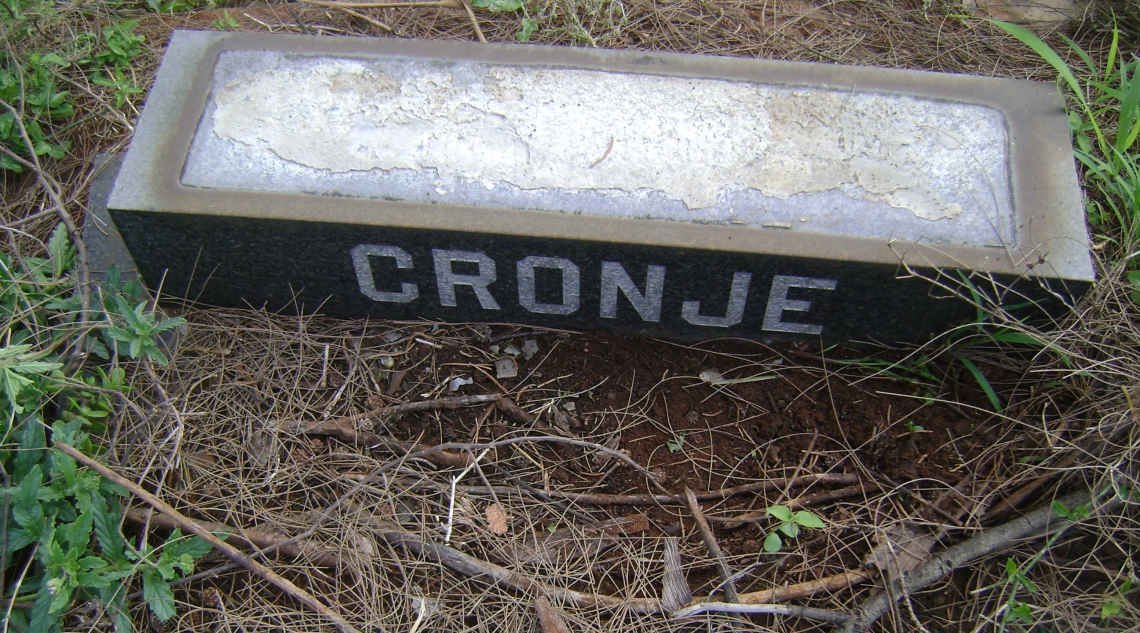 CRONJE Christiaan Barry Edwin 1915-1969