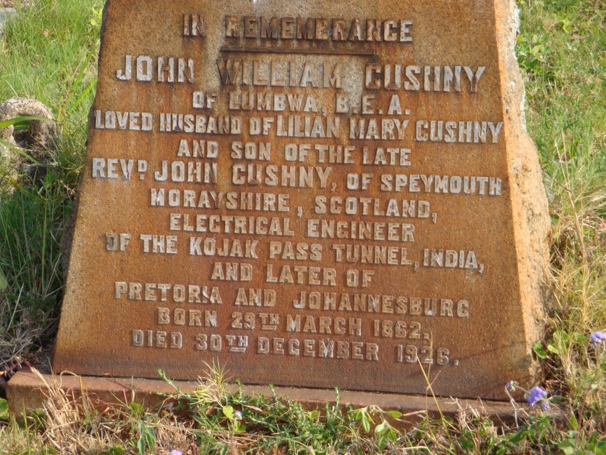 CUSHNY John William 1862-1926