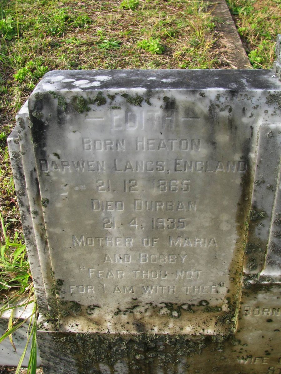 CUMMINGS Edith nee HEATON 1865-1935 :: WARING Robert Halle 1896-1980 :: ATTERSOLL Maria 1889-1984
