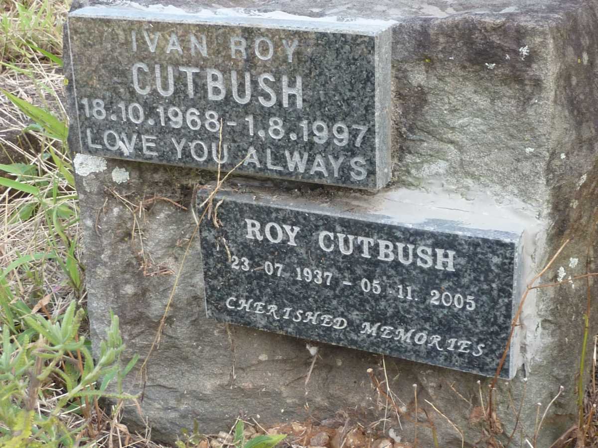 CUTBUSH Ivan Roy 1968-1997 :: CUTBUSH Roy 1937-2005