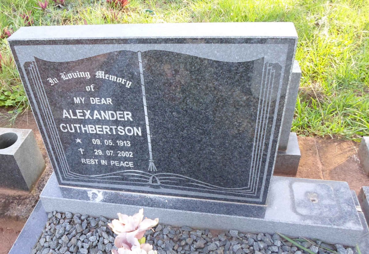 CUTHBERTSON Alexander 1913-2002