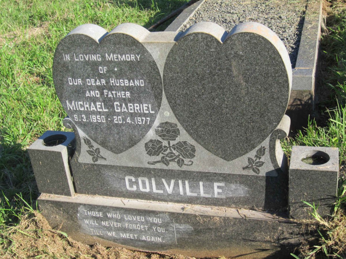 COLVILLE Michael Gabriel 1950-1977