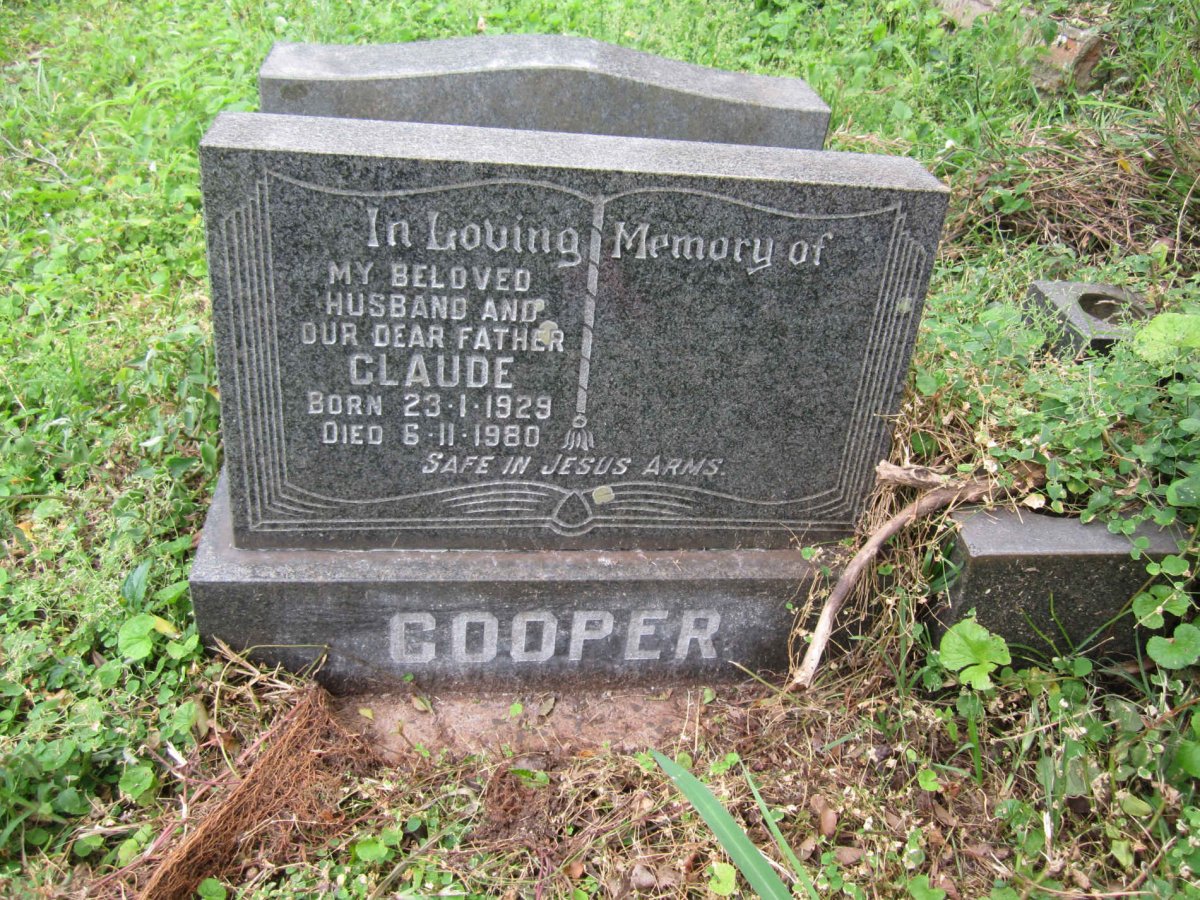 COOPER Claude 1929-1980