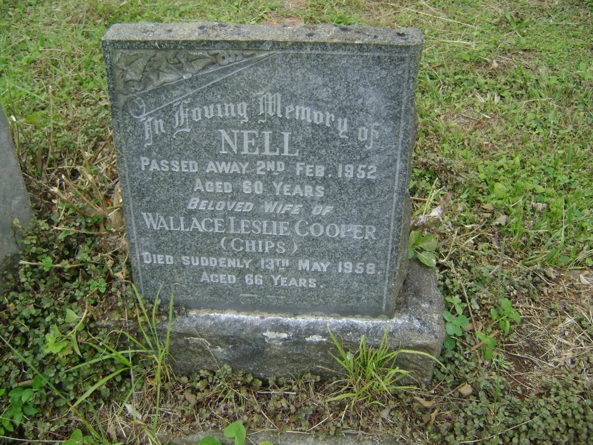 COOPER Wallace Leslie -1958 &amp; Nell -1952