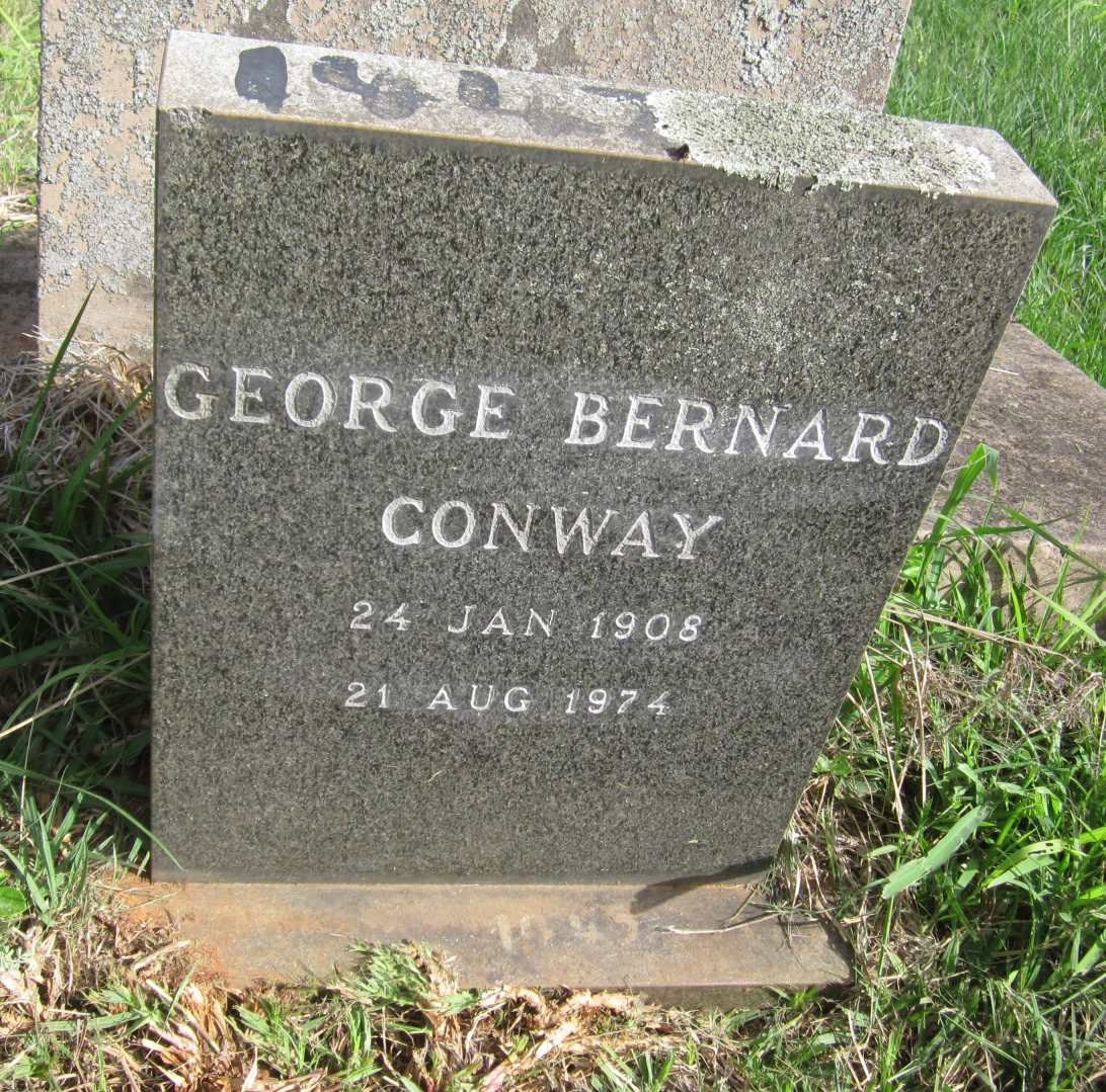 CONWAY George Bernard 1908-1974