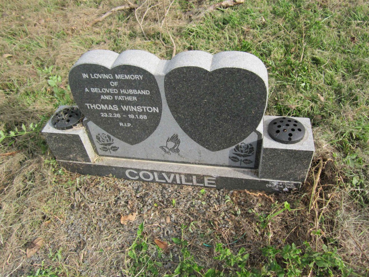 COLVILLE Thomas Winston 1926-1968