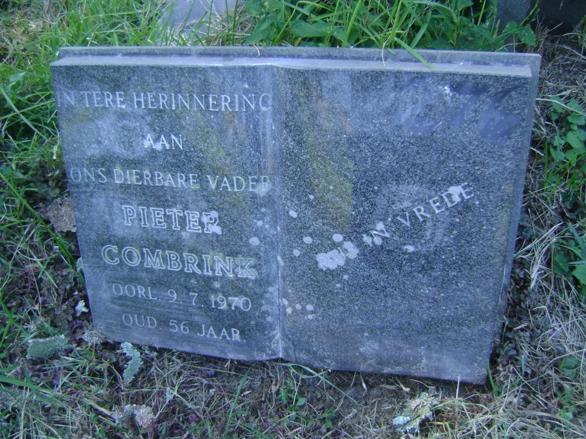 COMBRINK Pieter -1970