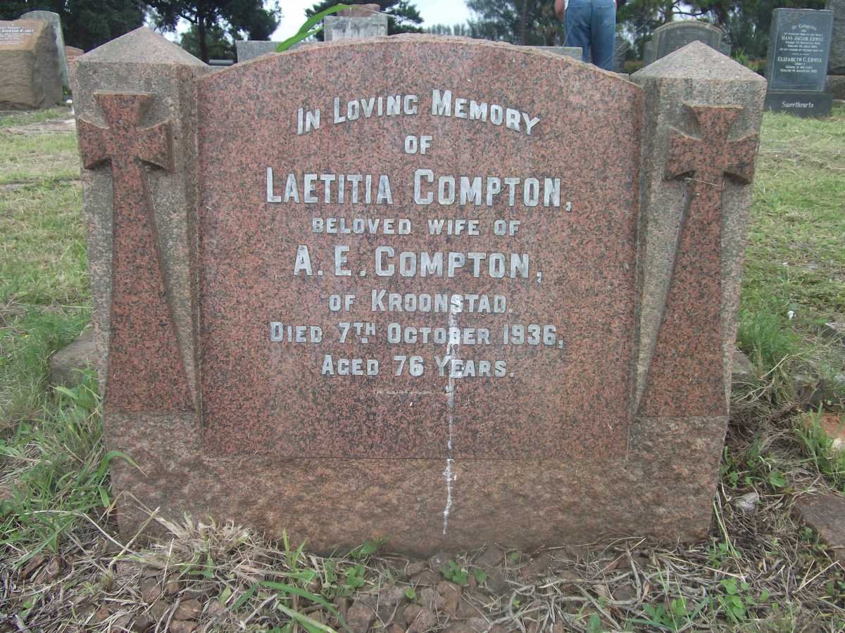 COMPTON Laetitia -1936