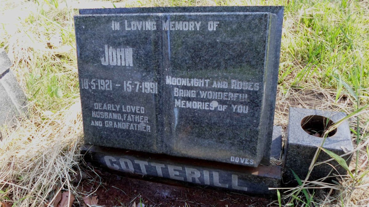 COTTERILL John 1921-1991