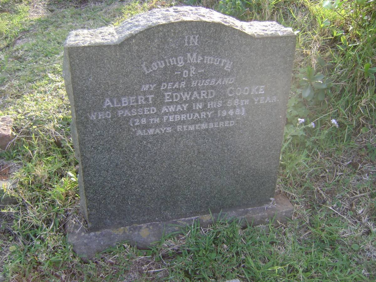 COOKE Albert Edward -1948