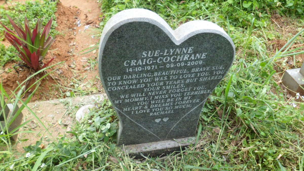 COCHRANE Sue-Lynne, CRAIG 1971-2009