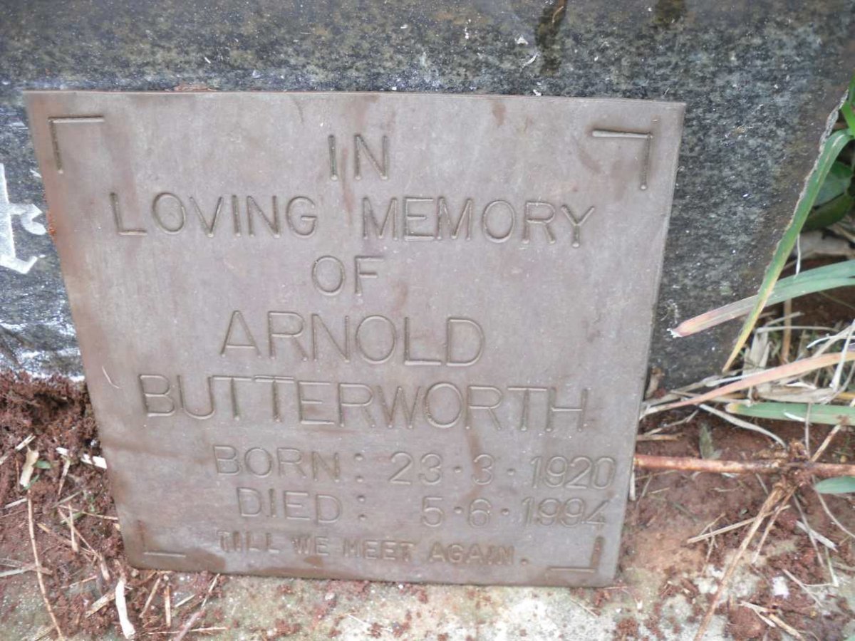 BUTTERWORTH Arnold 1920-1994