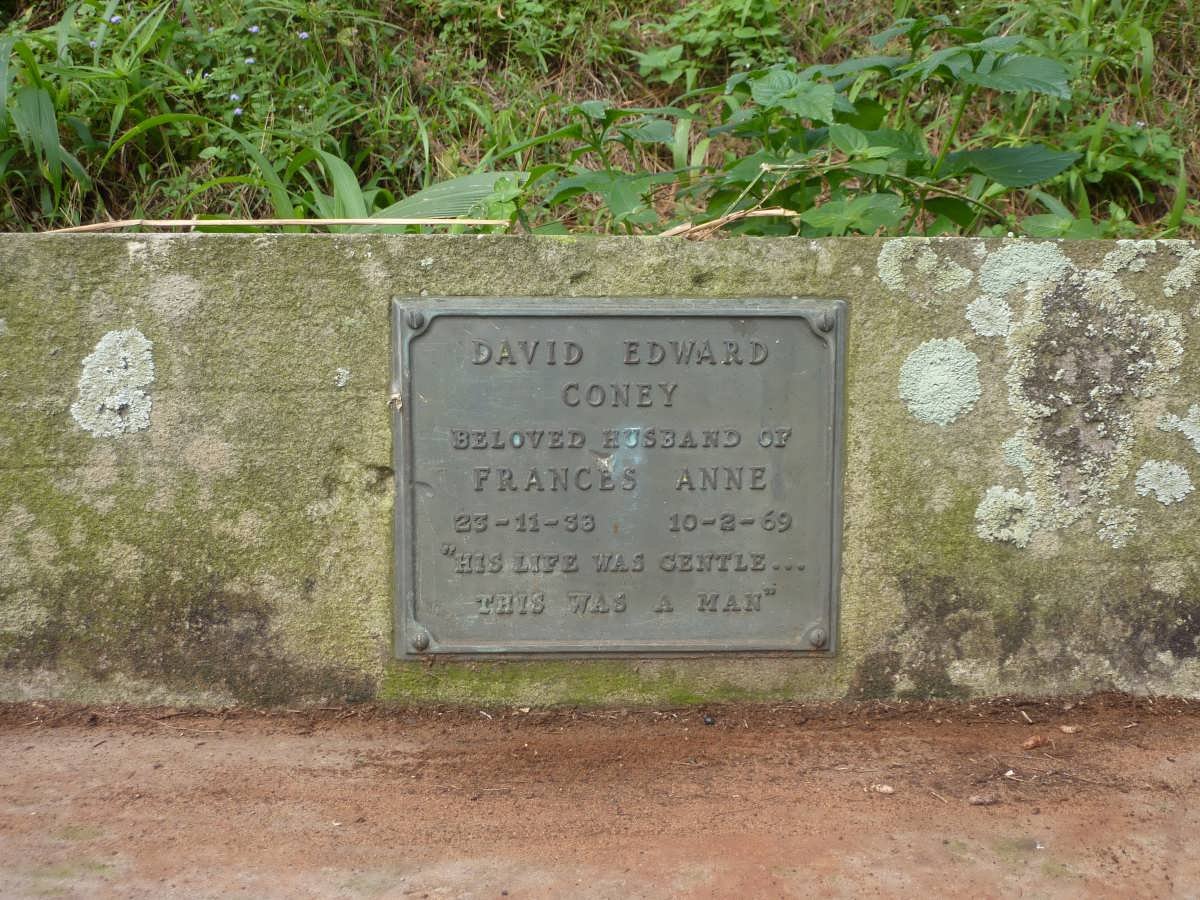 CONEY David Edward 1938-1969